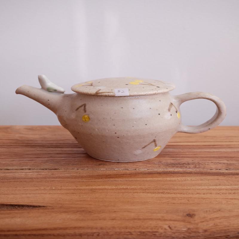 Haruko Harada Tea Pot with a Bird - HH10 #2