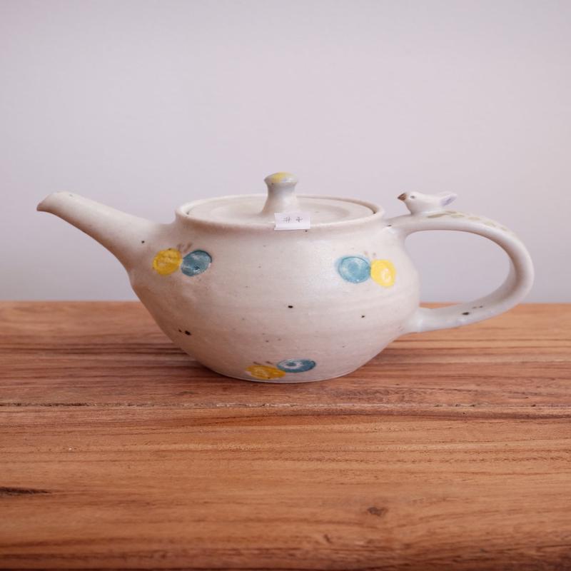 Haruko Harada Tea Pot with a Bird - HH10 #4