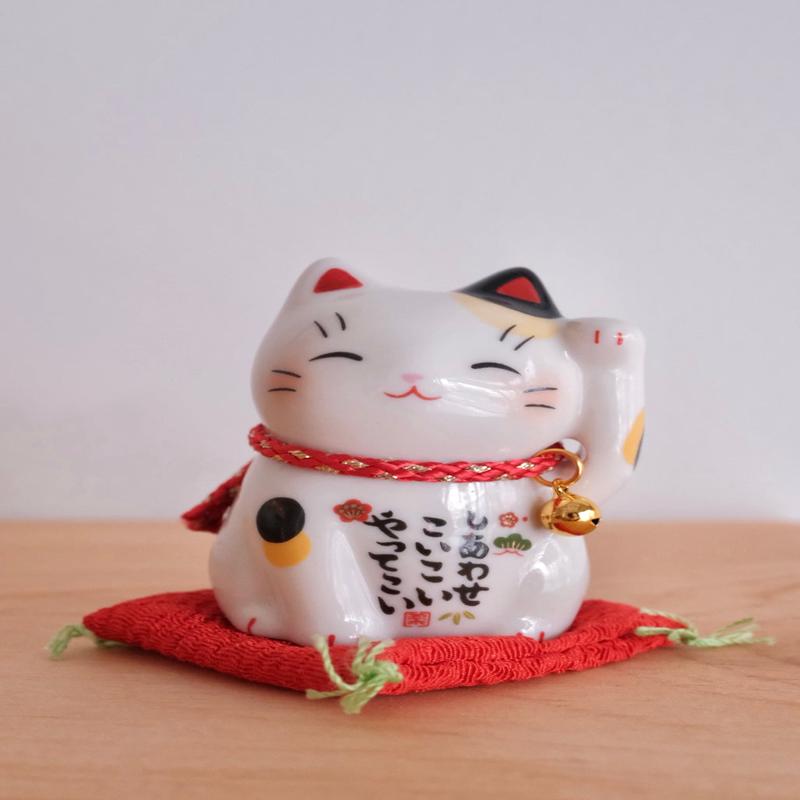 Ceramic Lucky Cat - Small