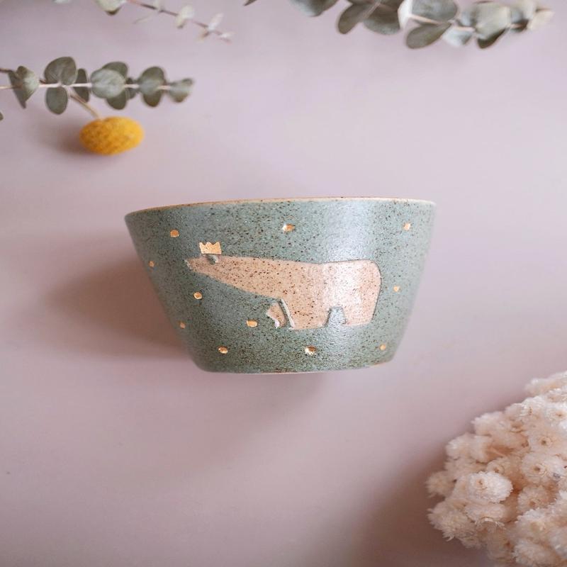 Ryoma Tanaka Free Cup - Light Blue Polar Bear