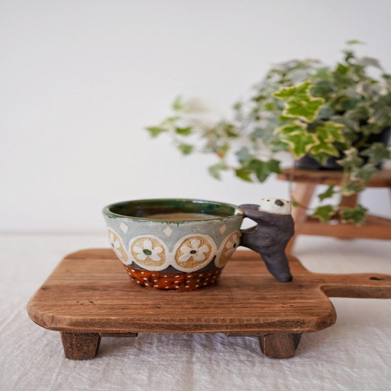 Katsukiya Animal Handle Mug KYE2