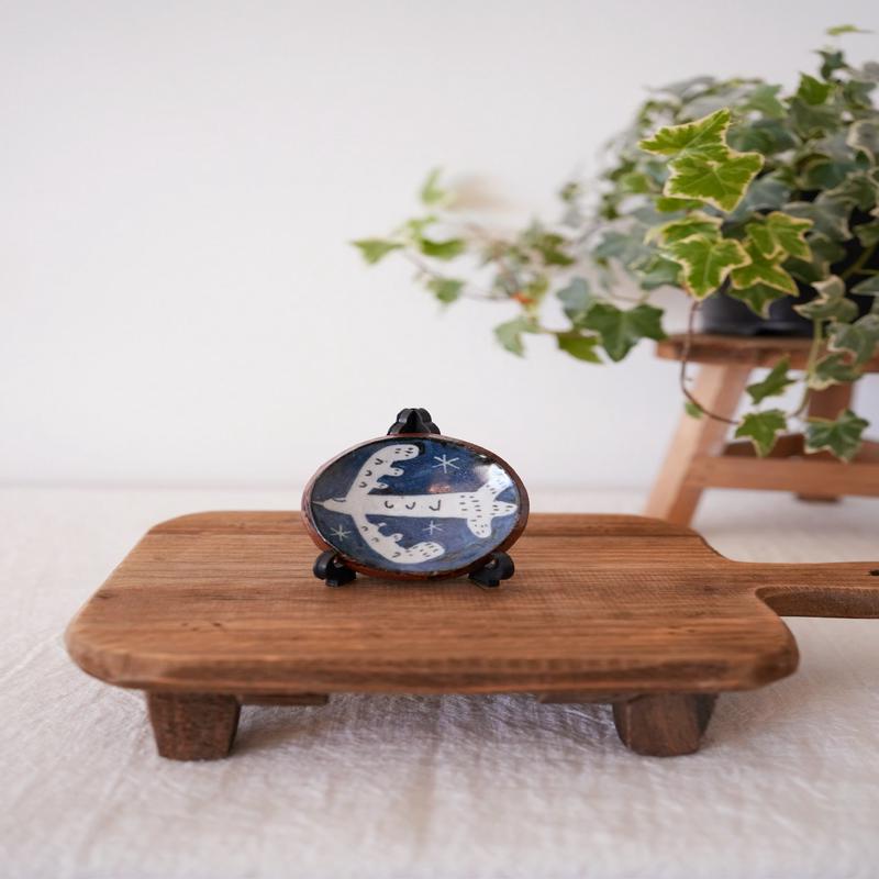 Katsukiya Mini Plate /chopsticks holder KYO1