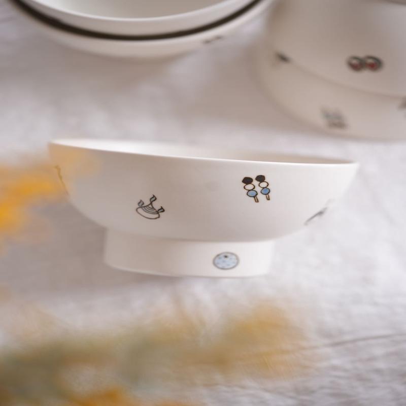 Tobe-ware Rice Bowl Large & Medium