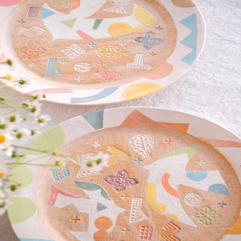 Hacorie Large Round Plate HC09