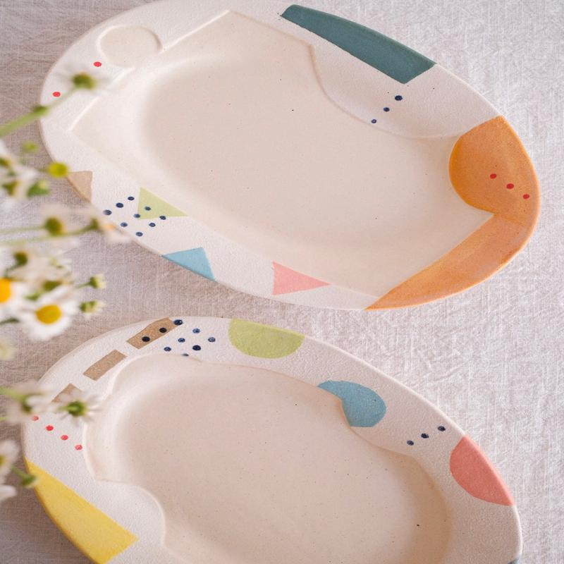 Hacorie Oval Plate - Geometry HC07