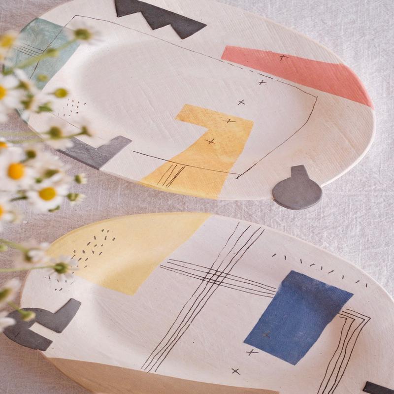 Hacorie Oval Plate - Irregular Shape HC08