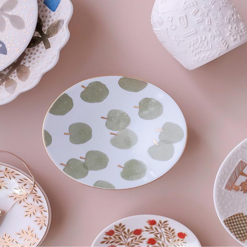 Natsumi Iino Small Plate - Apple NI001