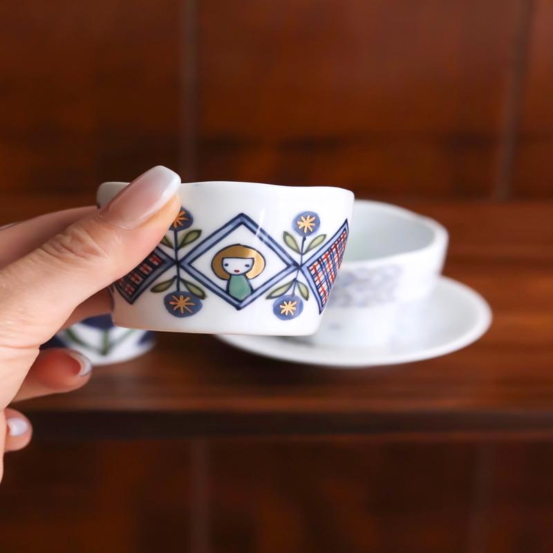 Natsumi Iino Small Sake Cup - Girl NI008