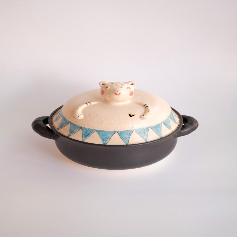 Boobee Studio - Medium Pot with Double Lids BS08