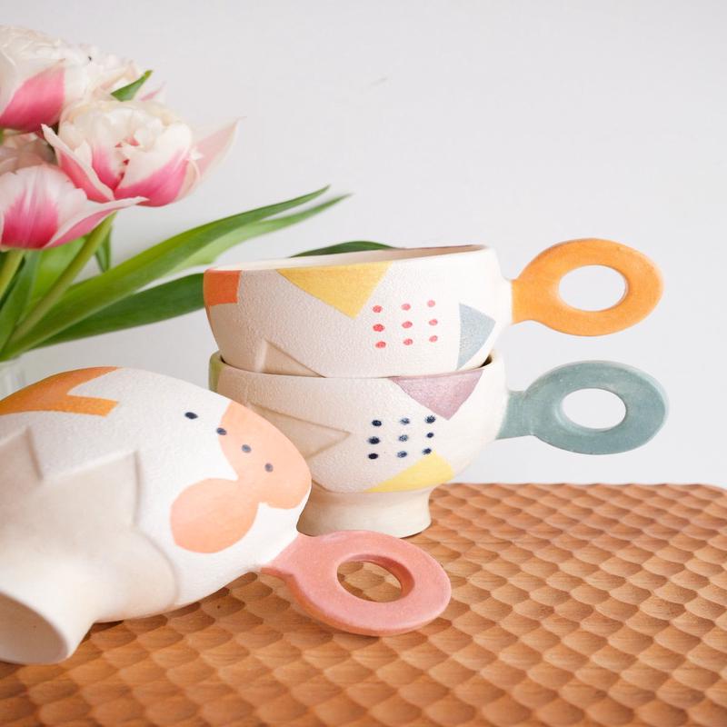 Hacorie Footed Mug - Geometry HC04