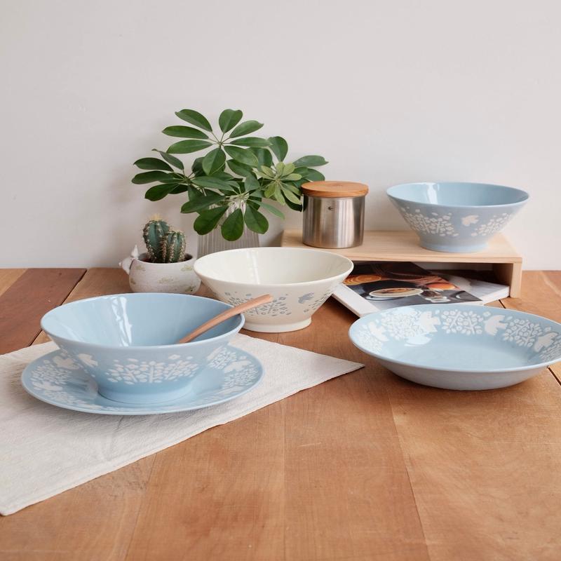 Mino Ware Birds and Garden Collection