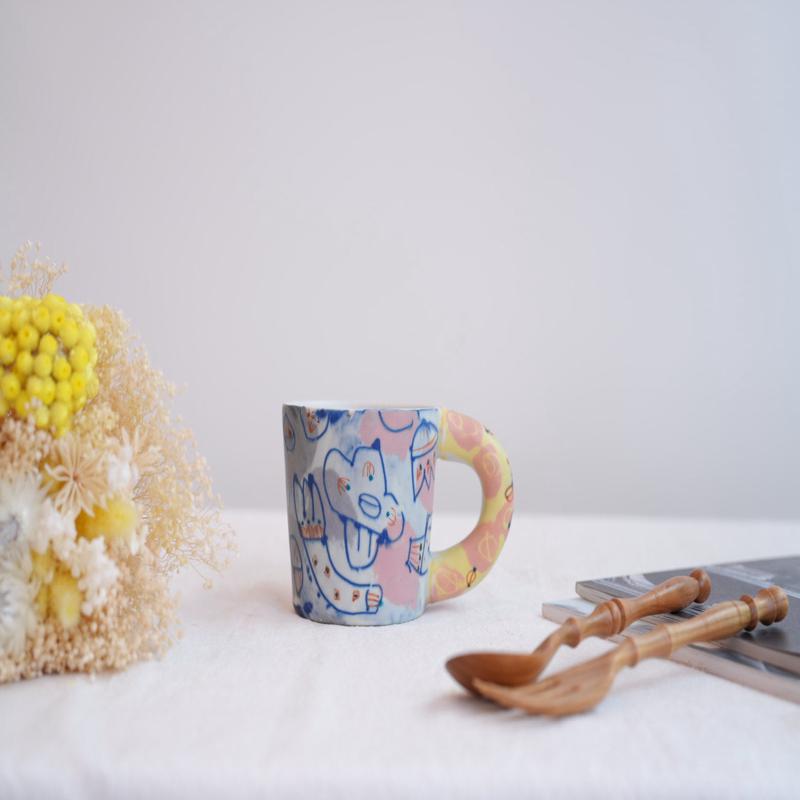 Hamasaka Naoko Hand Painted Mug - HN02 #2