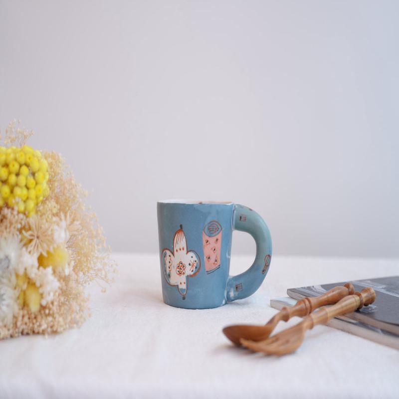 Hamasaka Naoko Hand Painted Mug - HN02 #3