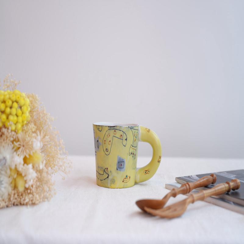 Hamasaka Naoko Hand Painted Mug - HN02 #4