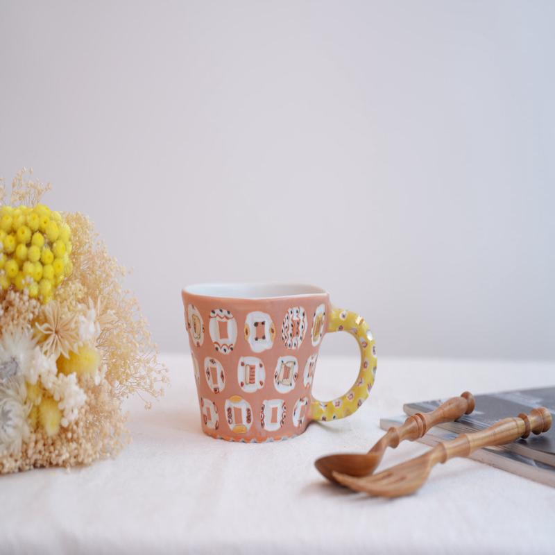 Hamasaka Naoko Hand Painted Mug - HN11