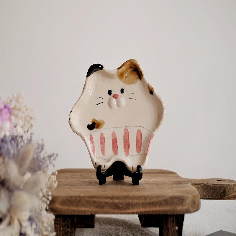 Harunyaaa - Cat Shape Plate -Small HY11 #2