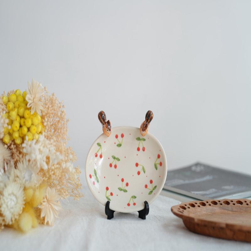 Sugar Poppo Saucer - Cherry SP24