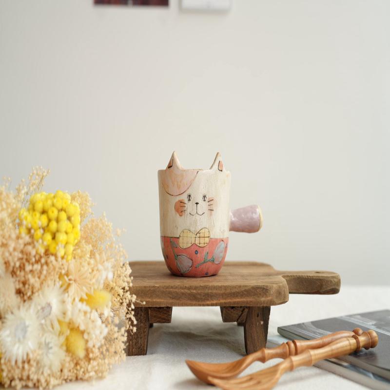 Cozy Nook - Round Cat Mug- CN02 #3