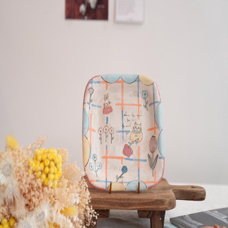 Cozy Nook - Square Plate- CN21 #1