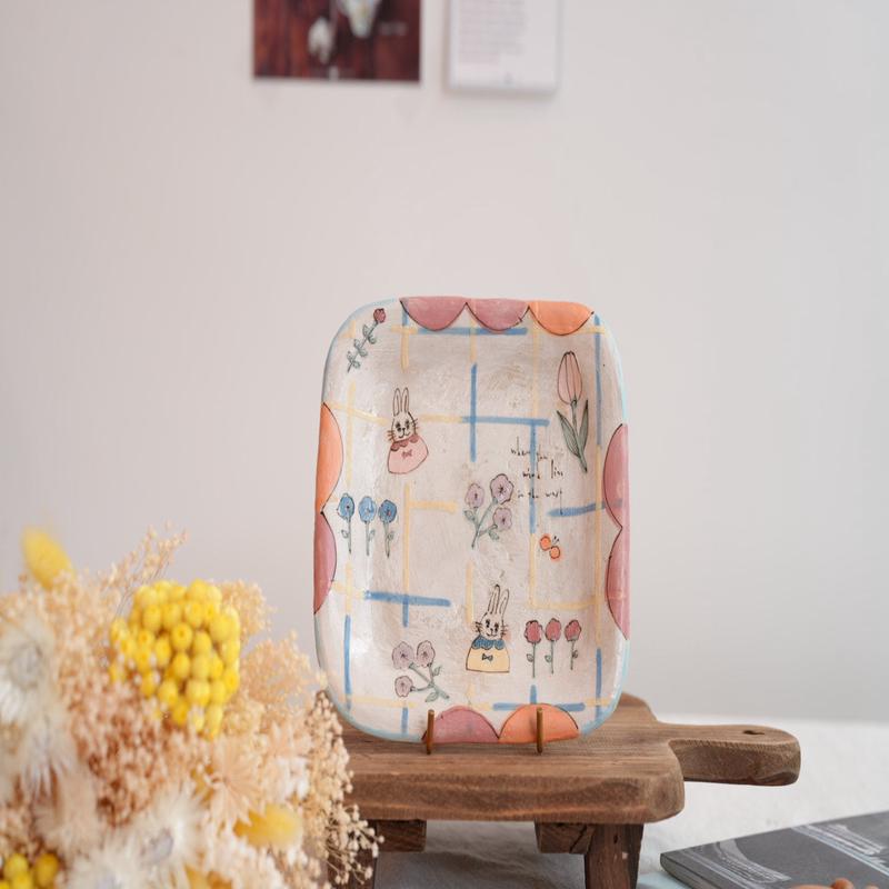 Cozy Nook - Square Plate- CN21 #2