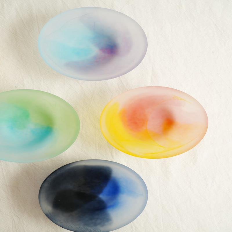 Aika x Iwasawa Glass Handmade Small Bowl