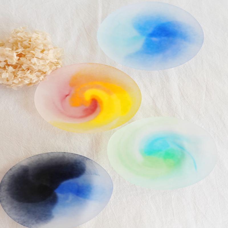 Aika x Iwasawa Glass Handmade Small Plate
