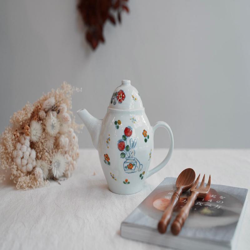 TATA Pottery Studio & - Porcelain Teapot TP17 #1