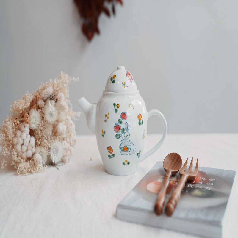 TATA Pottery Studio & - Porcelain Teapot TP17 #4