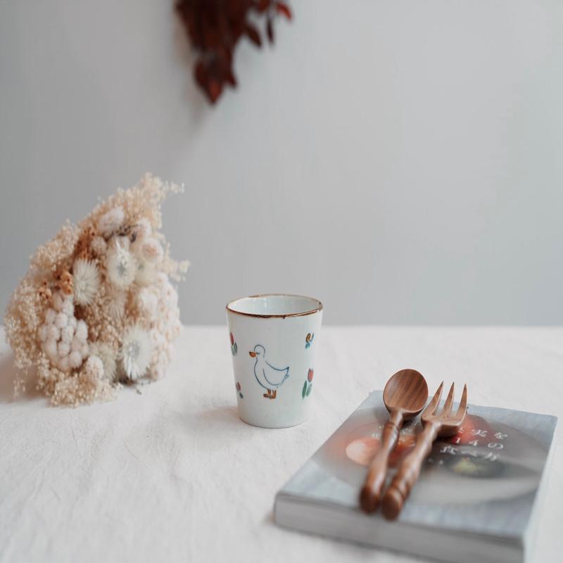 TATA Pottery Studio & - Porcelain Cup TP04 #1