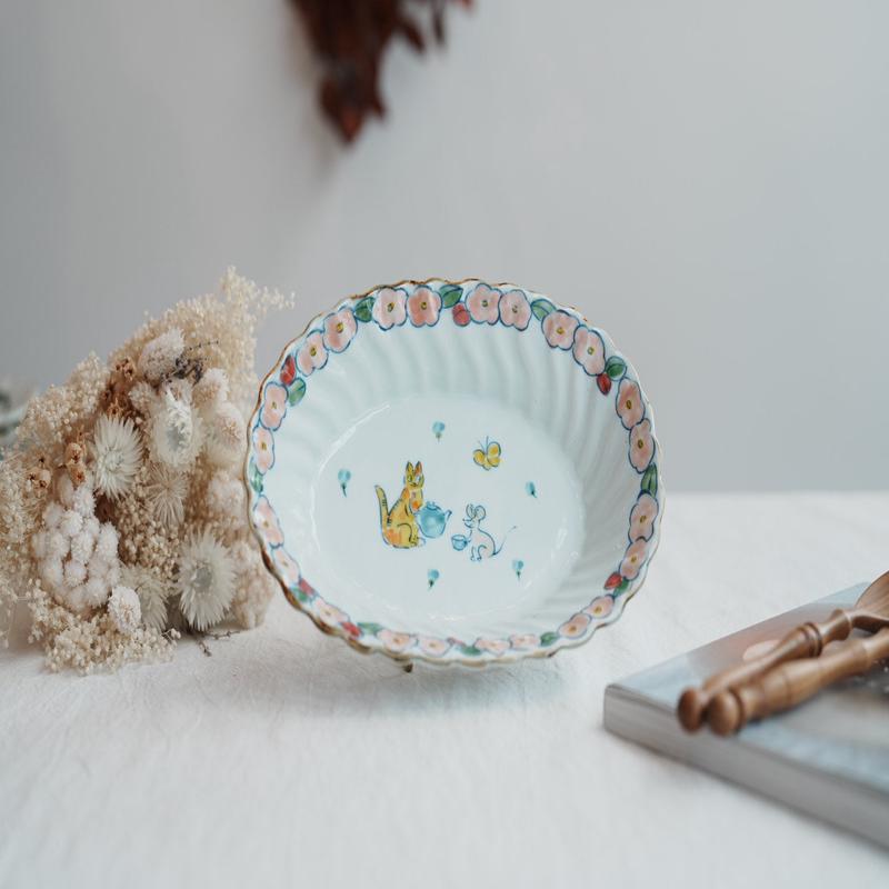 TATA Pottery Studio & - Porcelain Oval Bowl - Medium TP09 #4