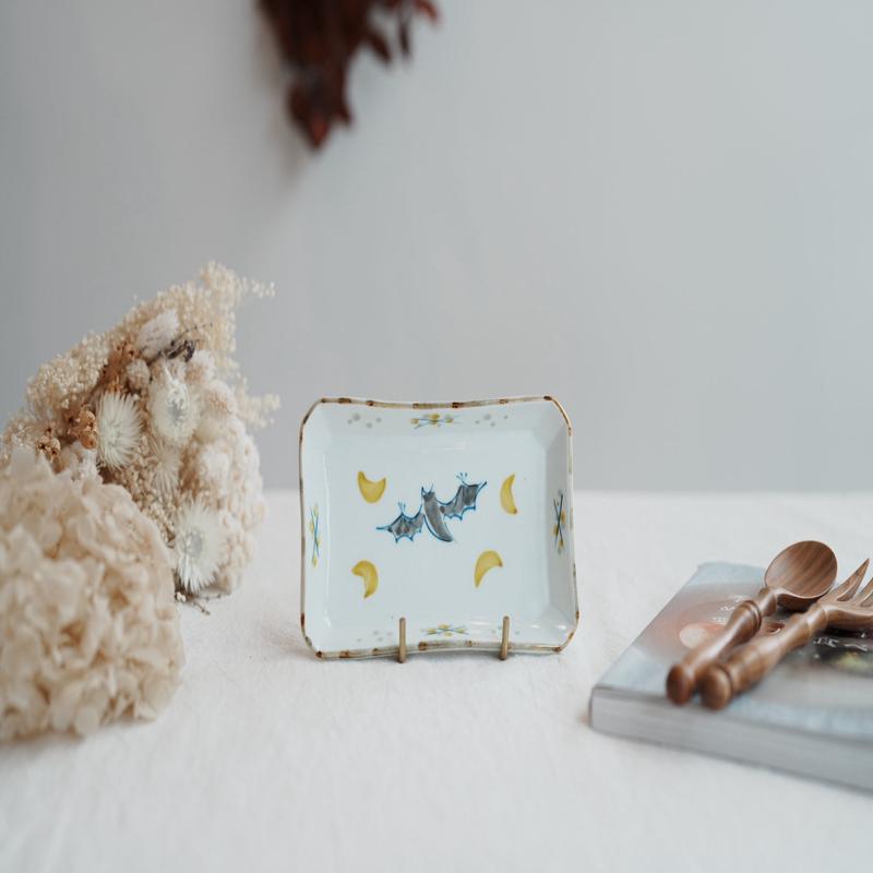 TATA Pottery Studio & - Porcelain Rectangle Plate TP11 #3