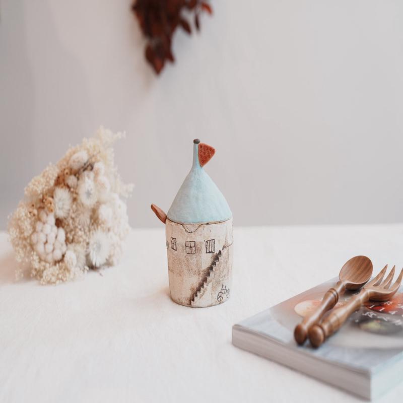 Akemi Suzuki - Blue Salt/Sugar Jar AS01a