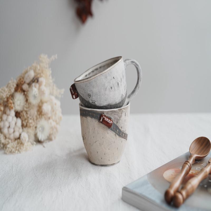 Akemi Suzuki - Road Collection Mug - Red Mug AS28