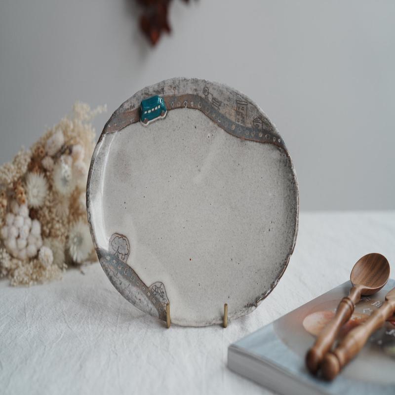 Akemi Suzuki - Road Collection Oval Plate AS16