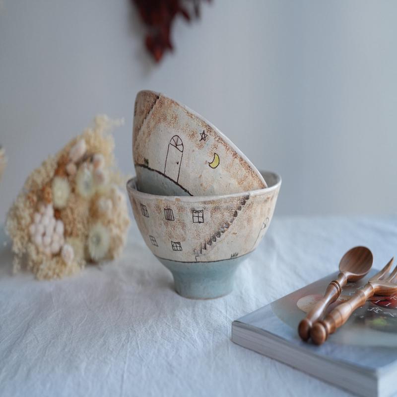 Akemi Suzuki - White Wall Collection - Ramen Bowl AS30