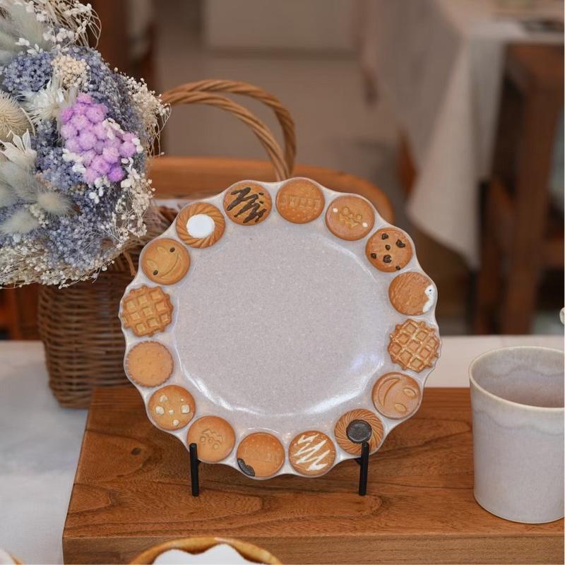 TAMA10- 16 Cookie Plate - Peach TA08