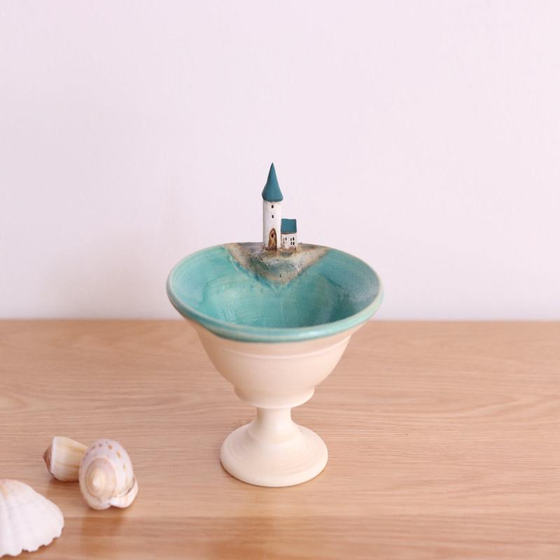 COCOCO MASA Pedestal Bowl- CO63