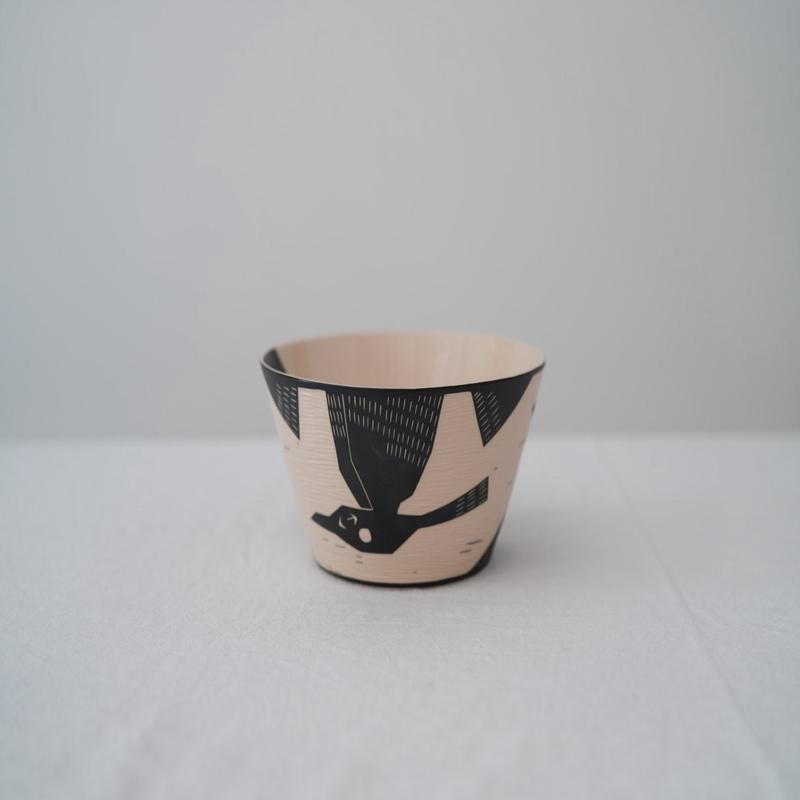 Shirogarasu Studio Bird Large Bowl