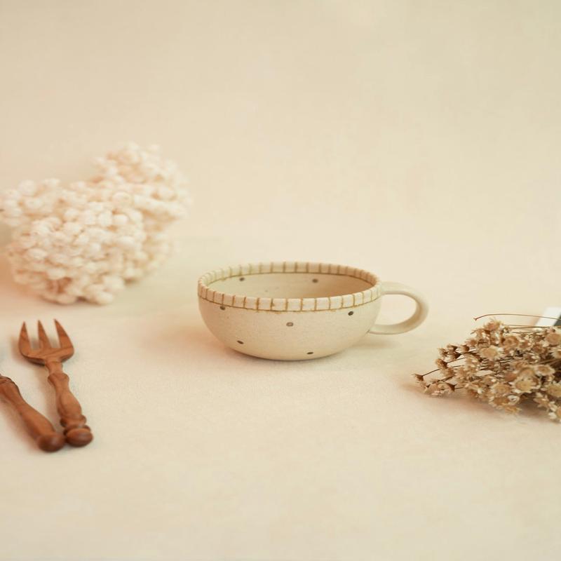 Chiho Yoshida Mug - Line & Dots CY14