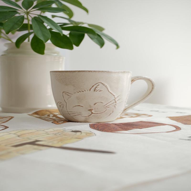 Mashiko Pottery Cat Collection