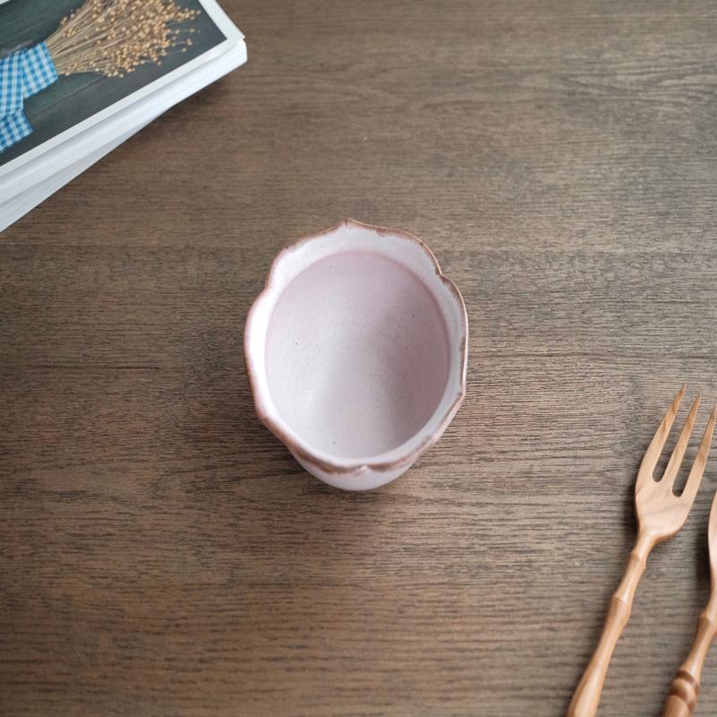 Norio Nakabayashi Small Floral Shaped Bowl - Pink NN01