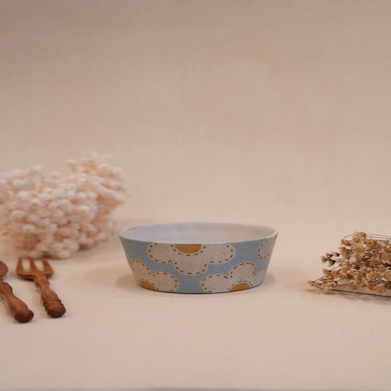 Kei Mitsumochi Flower Bowl - Blue KM68