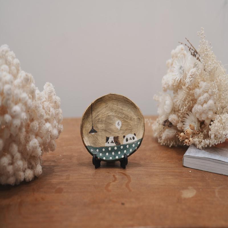 Fumiko Tsuchihashi - Mini Oval Plate FT18 #4