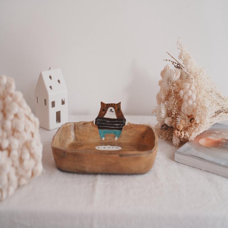 Fumiko Tsuchihashi - Square Deep Plate FT19 #2