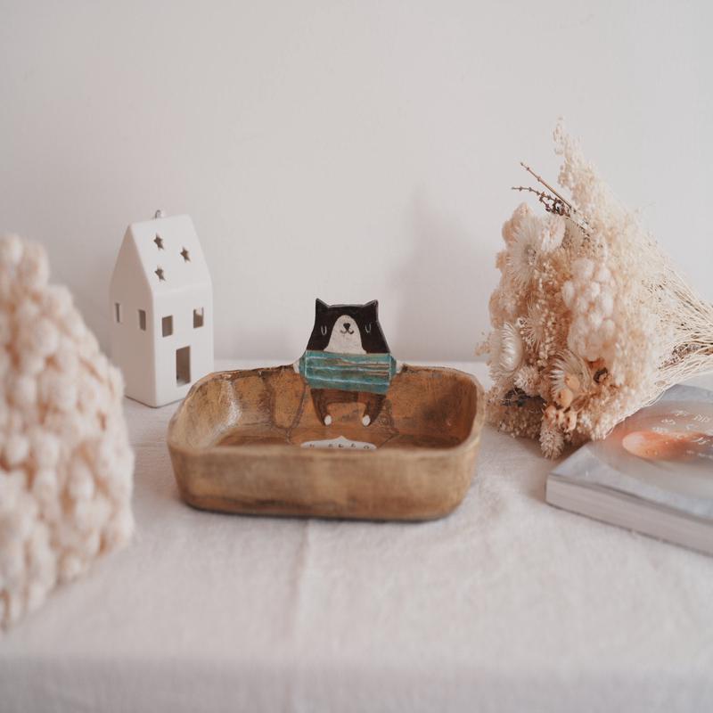 Fumiko Tsuchihashi - Square Deep Plate FT19 #4