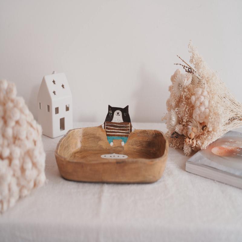 Fumiko Tsuchihashi - Square Deep Plate FT19 #5