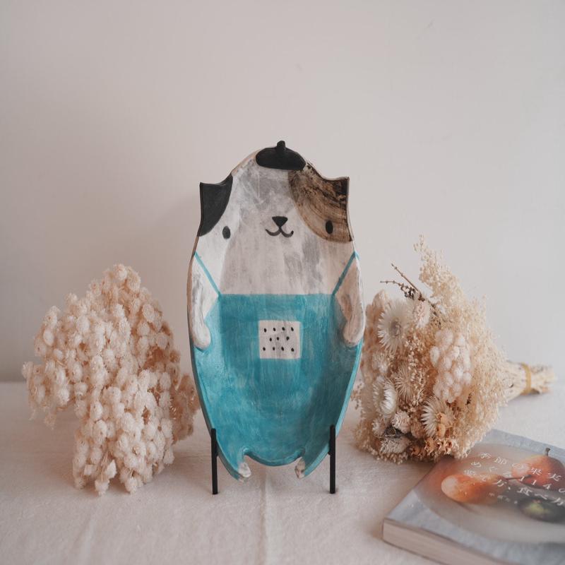 Fumiko Tsuchihashi - Animal Shaped Plate FT17 #3