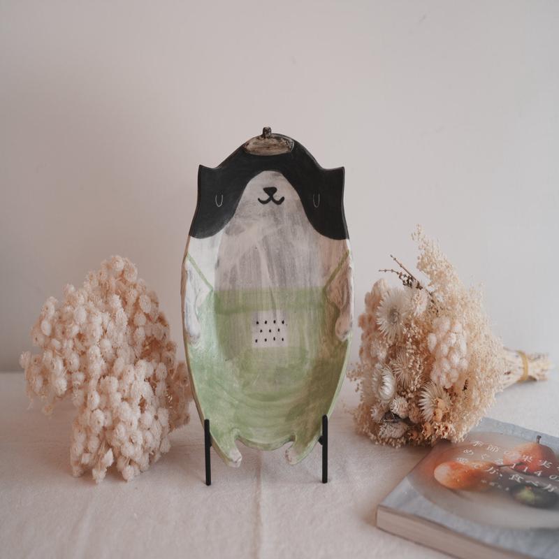 Fumiko Tsuchihashi - Animal Shaped Plate FT17 #4