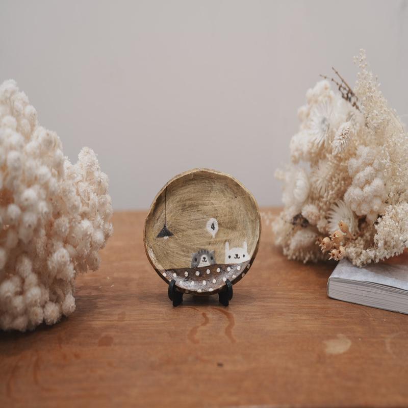 Fumiko Tsuchihashi - Mini Oval Plate FT18 #1