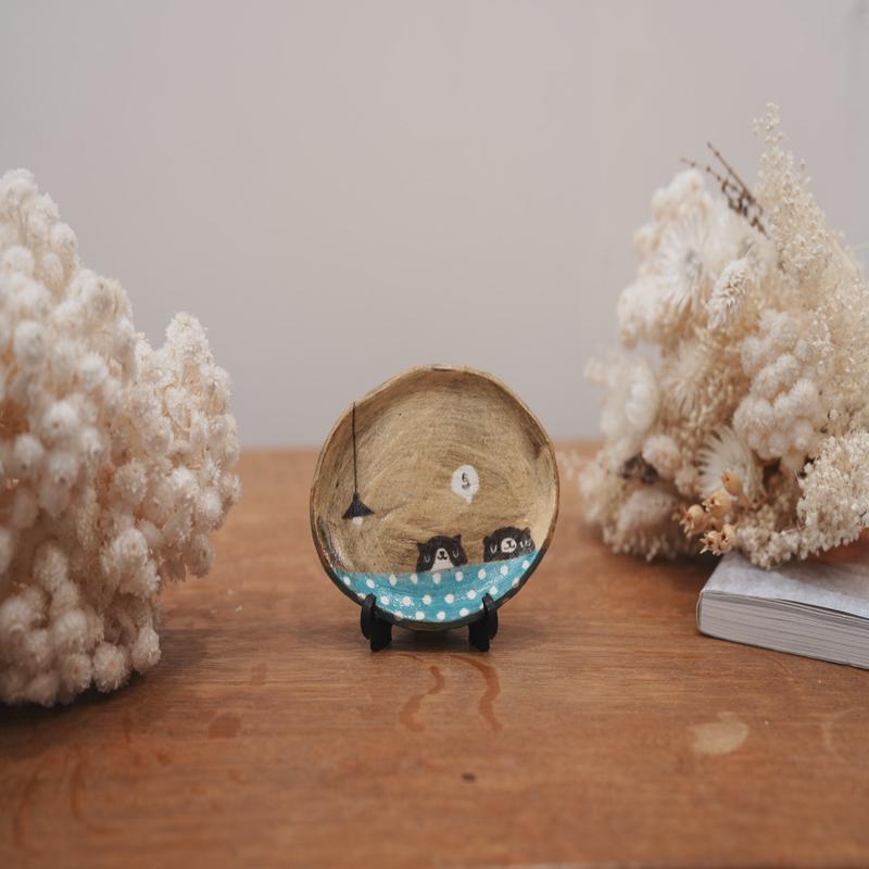 Fumiko Tsuchihashi - Mini Oval Plate FT18 #3